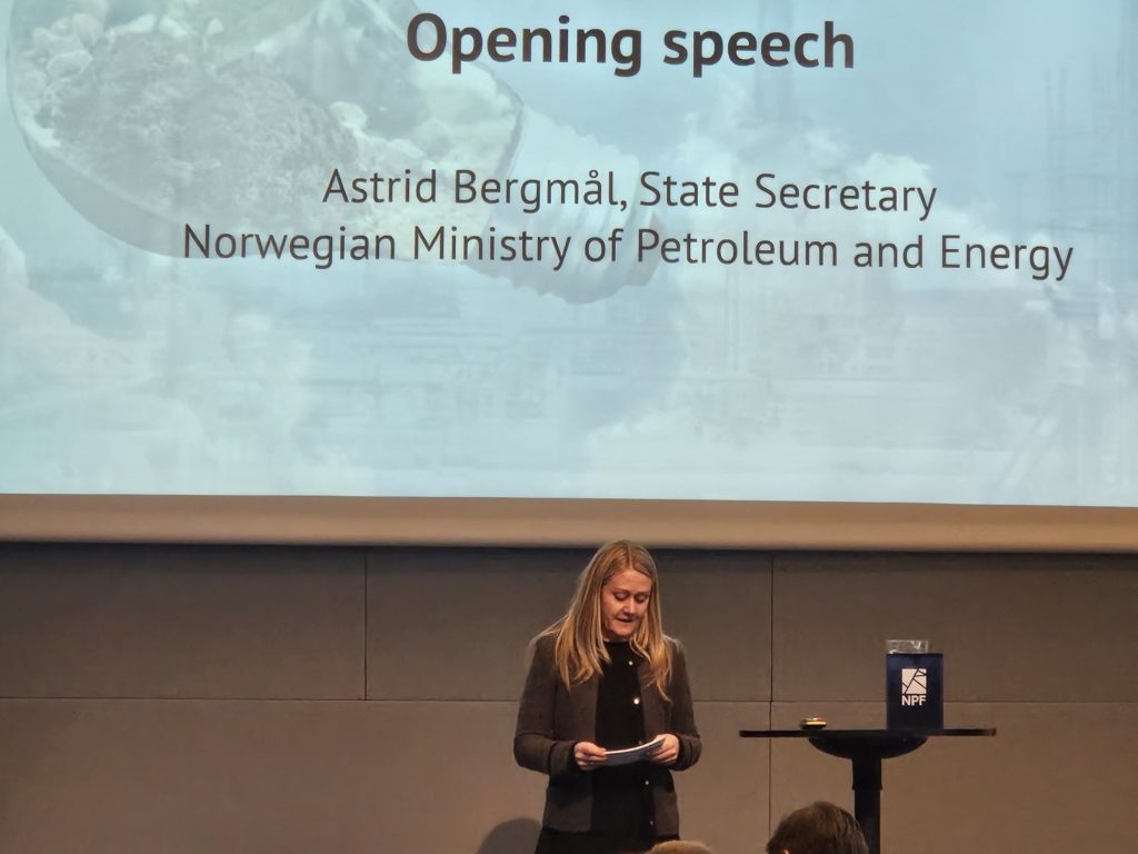 Astrid Bergmål, State Secretary in the Norwegian Ministry of Petroleum and Energy